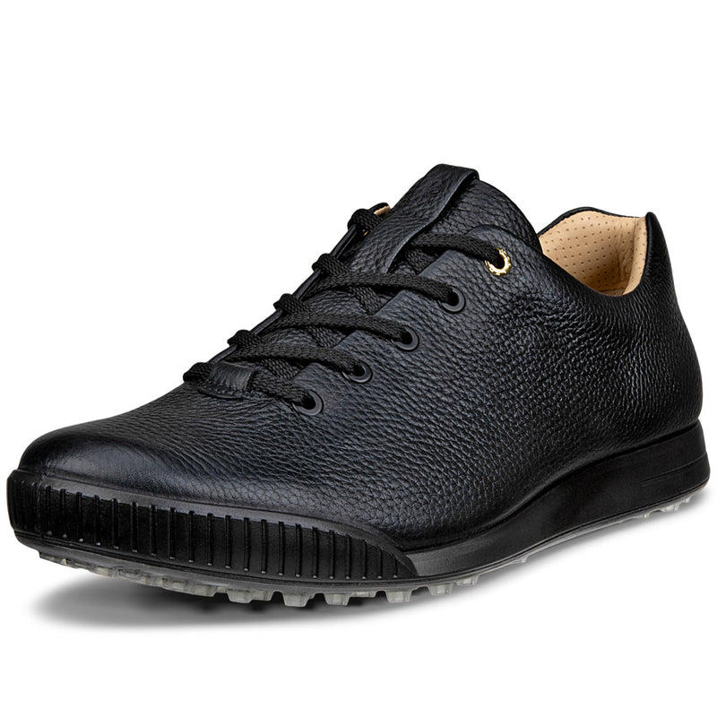 ECCO Golf Street Retro Waterproof Spikeless Shoes - Black