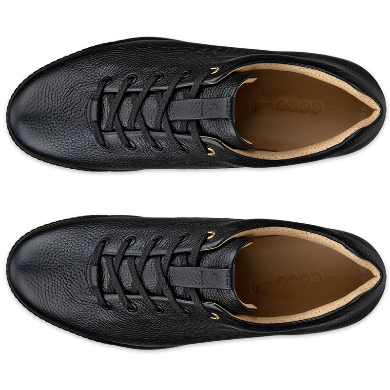 ECCO Golf Street Retro Waterproof Spikeless Shoes - Black