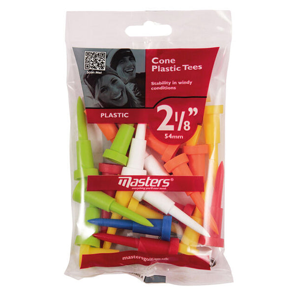 Masters Golf Cone Tees (58mm) - 25 pack
