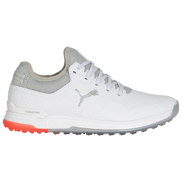 Puma Pro Adapt Alphacat Spikeless Waterproof Shoes - White/High Rise