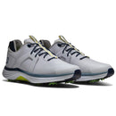 FootJoy Hyperflex Ltd Edition Waterproof Spiked Shoes - White/Blue/Lime