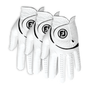 FootJoy WeatherSof Golf Glove (3 Pack) - White/Black