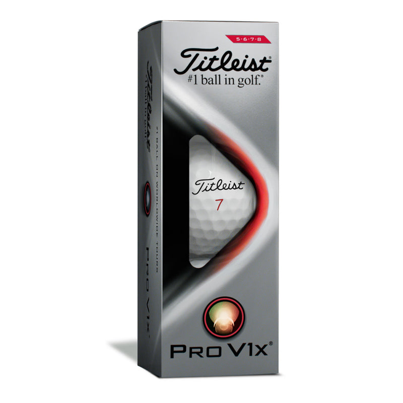 Titleist Pro V1x White Golf Balls - Gift Pack - Double Dozen