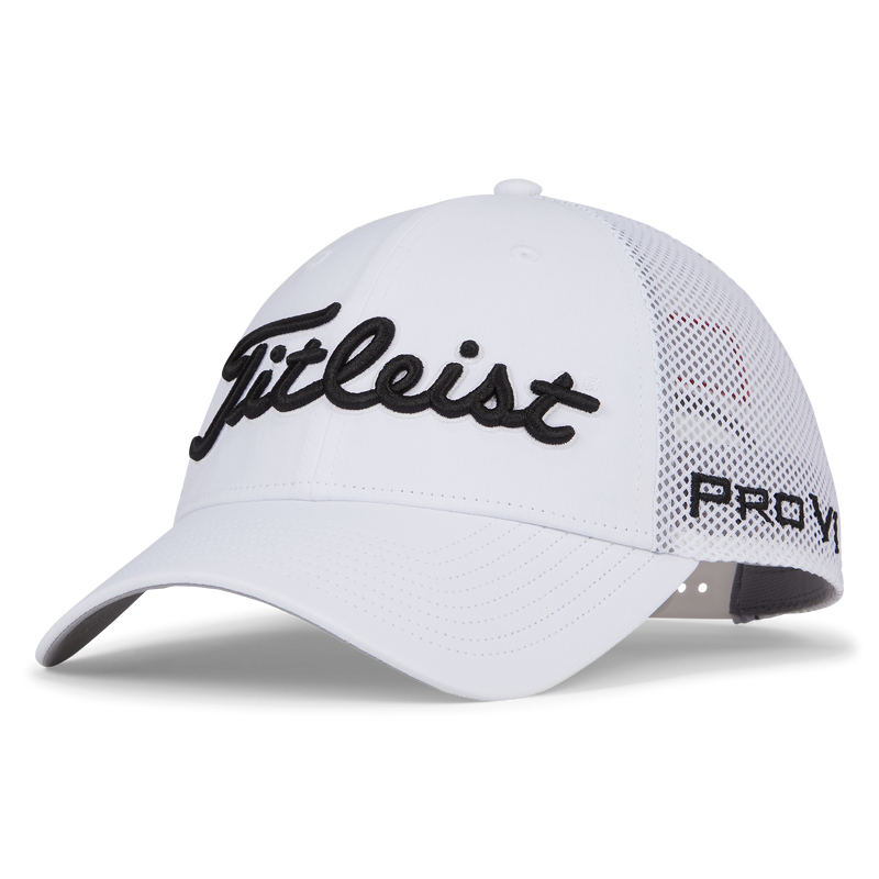Titleist Tour Performance Mesh Cap - White/Black