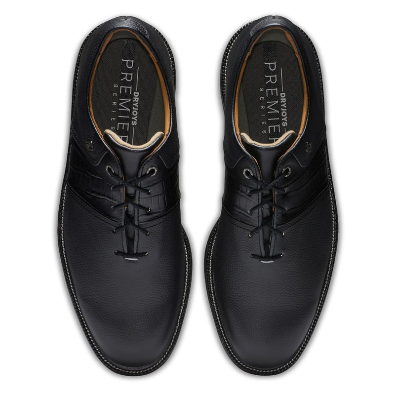 FootJoy Premiere Series Packard Waterproof Spiked Shoes - Black