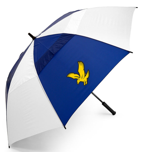 Lyle & Scott Wind Proof Umbrella - White/Blue