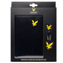 Lyle & Scott Premium Scorecard Gift Set - Black