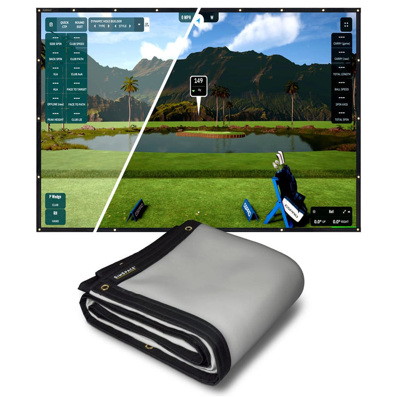 SimSpace Platinum Impact Screen - Grey
