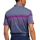 adidas Ultimate365 Engineered Heathered Polo Shirt - Purple/Purple Tint/Navy Mel