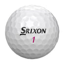 Srixon Soft Feel Lady Golf Balls - Soft White