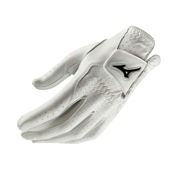 Mizuno Tour Cabretta Leather Golf Glove - White