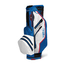 Sun Mountain H2NO Lite Waterproof Cart Bag - Black/White/Skydive/Red