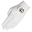 Duca Del Cosma Elite Pro Fontana Cabretta Leather Golf Glove - White