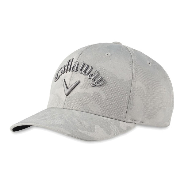 Callaway Camo Snapback Adjustable Cap - Grey