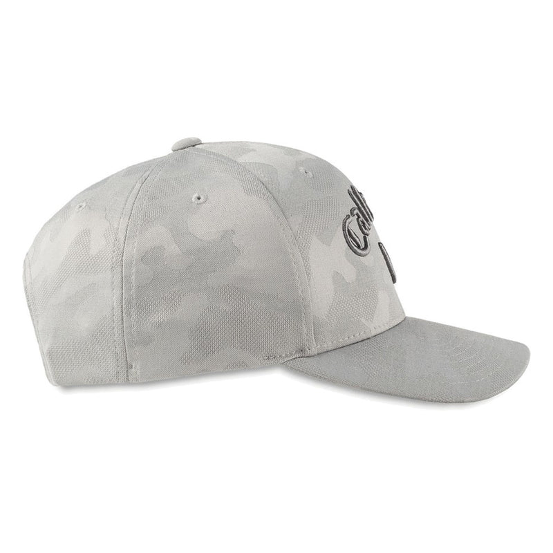 Callaway Camo Snapback Adjustable Cap - Grey