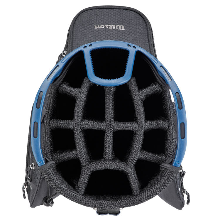 Wilson EXO II Cart Bag - Black/Blue