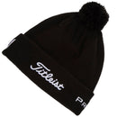 Titleist Tour Pom Pom Beanie - Black/White