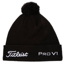 Titleist Tour Pom Pom Beanie - Black/White