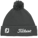 Titleist Tour Pom Pom Beanie - Charcoal/White
