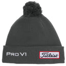 Titleist Tour Pom Pom Beanie - Charcoal/White