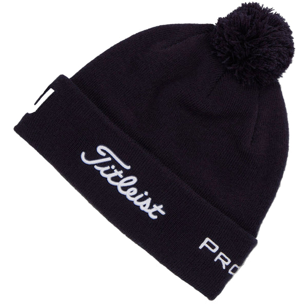 Titleist Tour Pom Pom Beanie - Navy/White