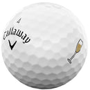 Callaway Supersoft Cheers Golf Balls - White - 12 Pack