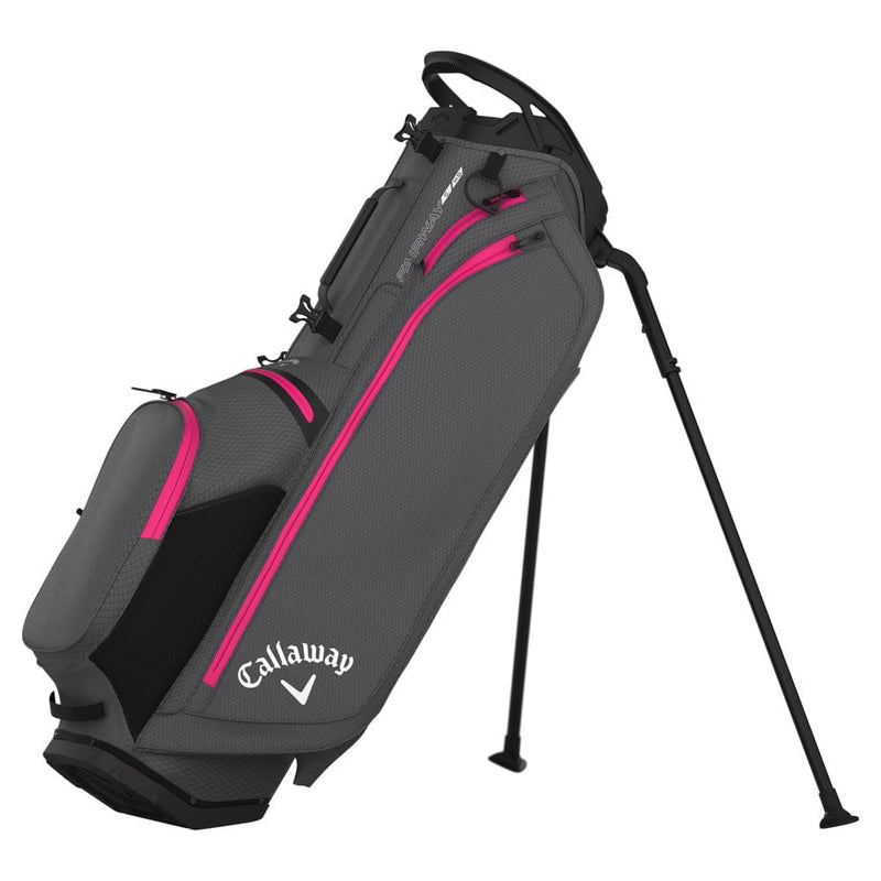 Callaway Fairway C HD Waterproof Stand Bag - Charcoal/Pink