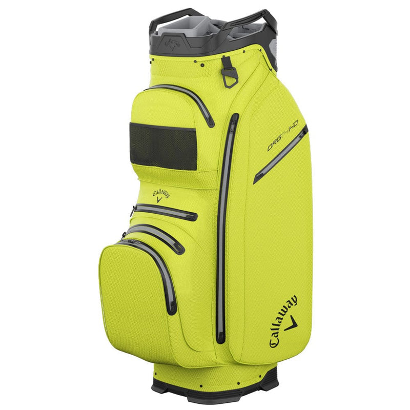 Callaway Org 14 HD Waterproof Cart Bag - Fluorescent Yellow