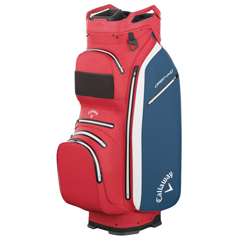 Callaway Org 14 HD Waterproof Cart Bag - Red/White/Navy