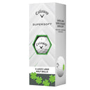 Callaway Supersoft Lucky Golf Balls - White - 12 Pack