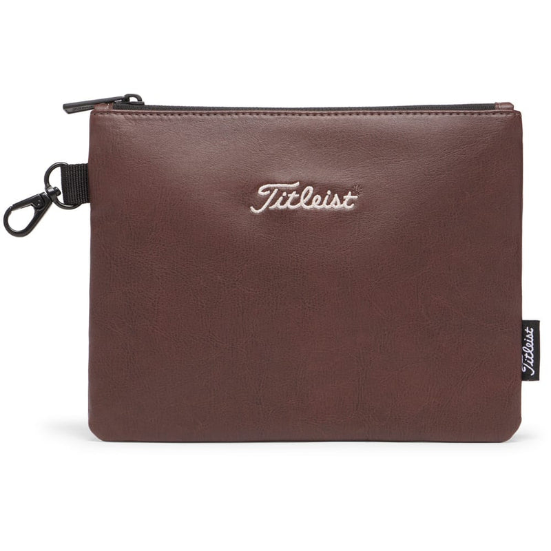 Titleist Zippered Pouch - Birthplace of Golf - Noble Brown/Navy/Hunter