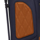 Titleist Links Legend Members Stand Bag - Navy/Palomino/Antique Brass