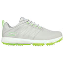 Skechers GO GOLF PRO 4 Spiked Waterproof Shoes - Grey/Lime