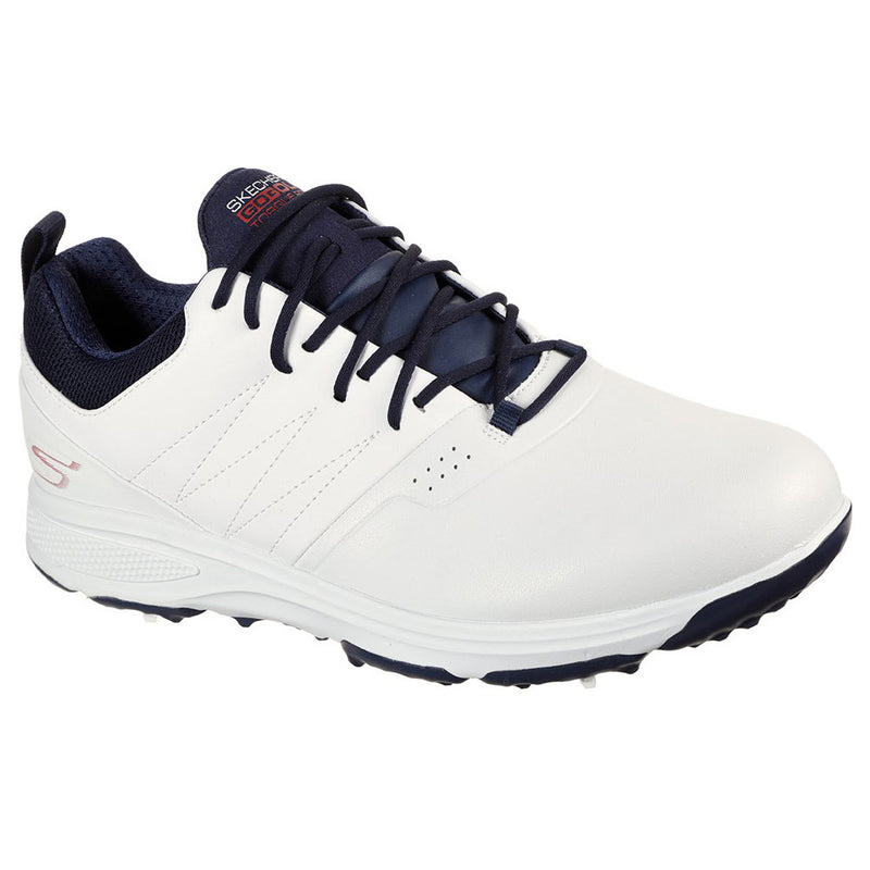 Skechers GO GOLF TORQUE PRO Spiked Waterproof Shoes - White/Navy