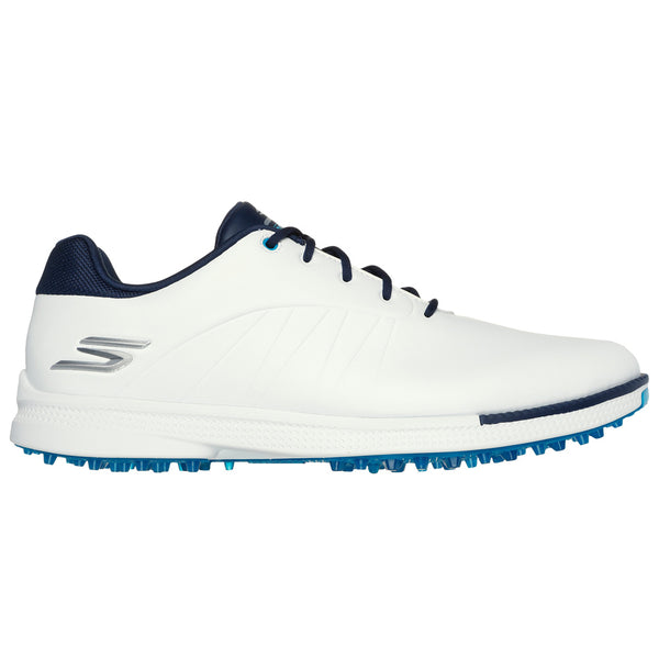 Skechers Go Golf Tempo GF Spikeless Shoes - White/Navy/Blue
