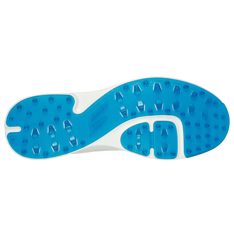 Skechers Go Golf Tempo GF Spikeless Shoes - White/Navy/Blue