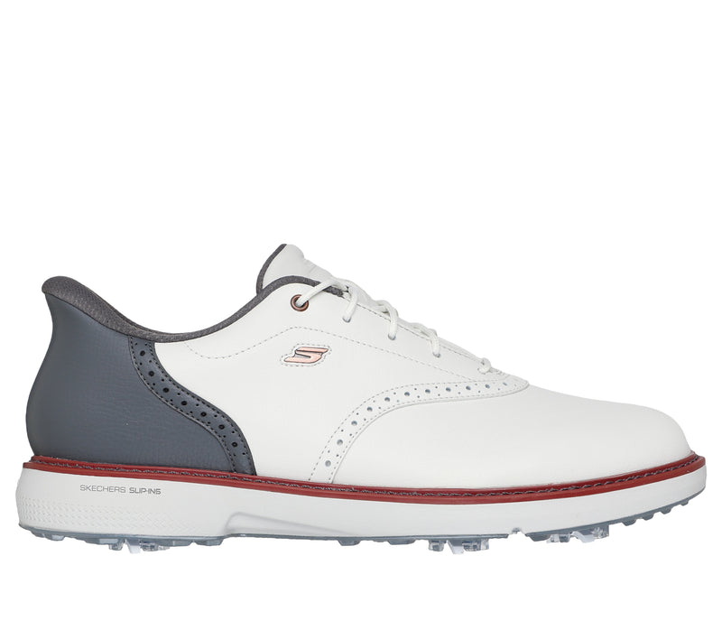 Skechers Go Golf Prestige Spiked Shoes - Natural/Grey