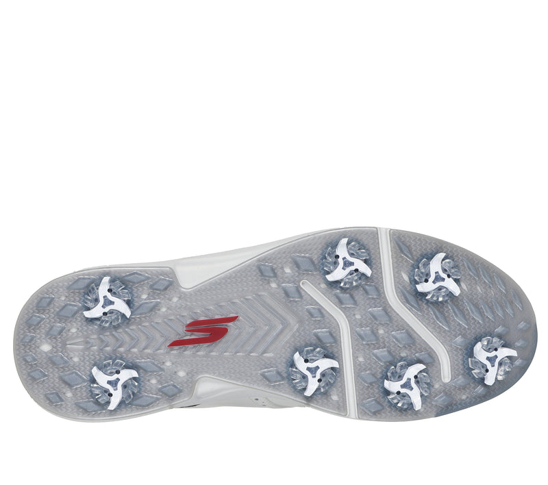 Skechers Go Golf Prestige Spiked Shoes - Natural/Grey