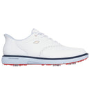 Skechers Go Golf Prestige Spiked Shoes - White/Navy/Red