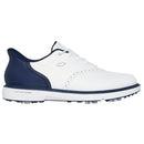 Skechers Go Golf Prestige Spiked Shoes - White/Navy