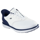 Skechers Go Golf Prestige Spiked Shoes - White/Navy