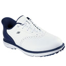Skechers Go Golf Prestige Spikeless Waterproof Shoes - White/Navy