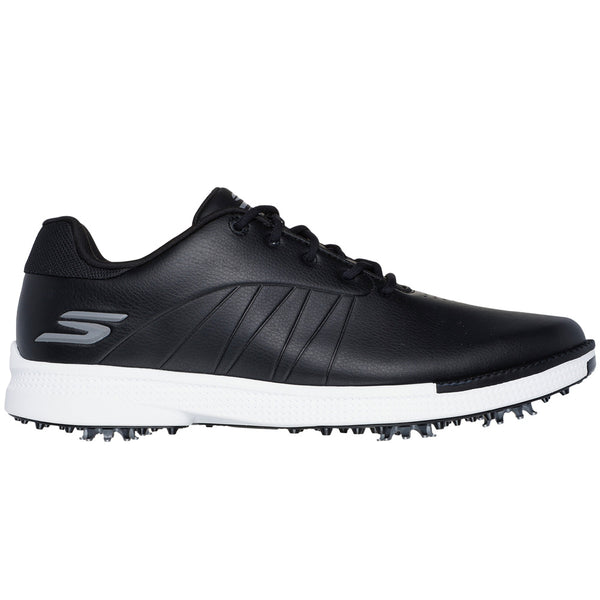 Skechers Go Golf Tempo Mens Spiked Waterproof Shoes - Black/White