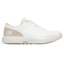 Skechers Go Golf Drive 6 Waterproof Spikeless Shoes - White/Natural