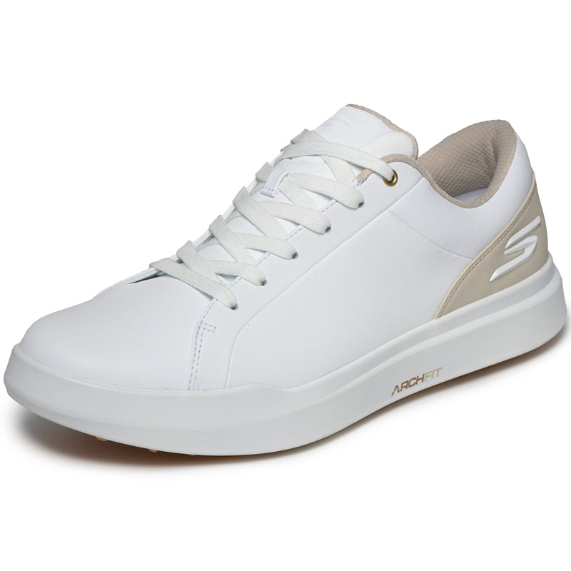 Skechers Go Golf Drive 6 Spikeless Shoes - White/Natural