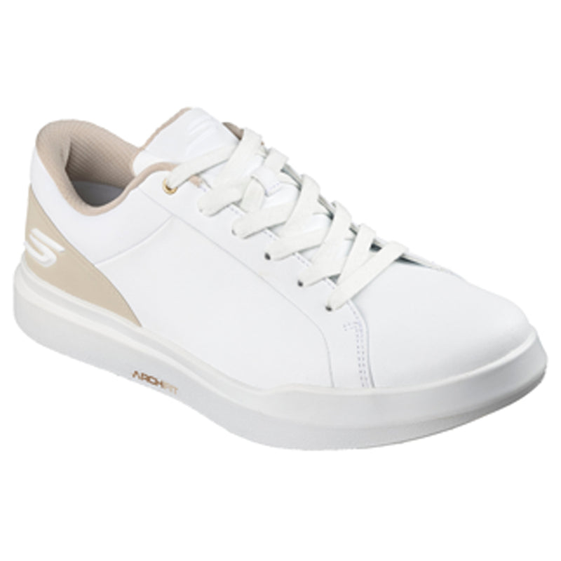 Skechers Go Golf Drive 6 Spikeless Shoes - White/Natural