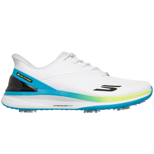 Skechers Blade Tour Spiked Shoes - White/Black/Multi