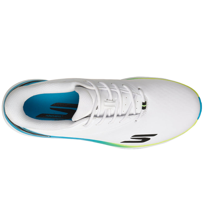 Skechers Blade Tour Spiked Shoes - White/Black/Multi