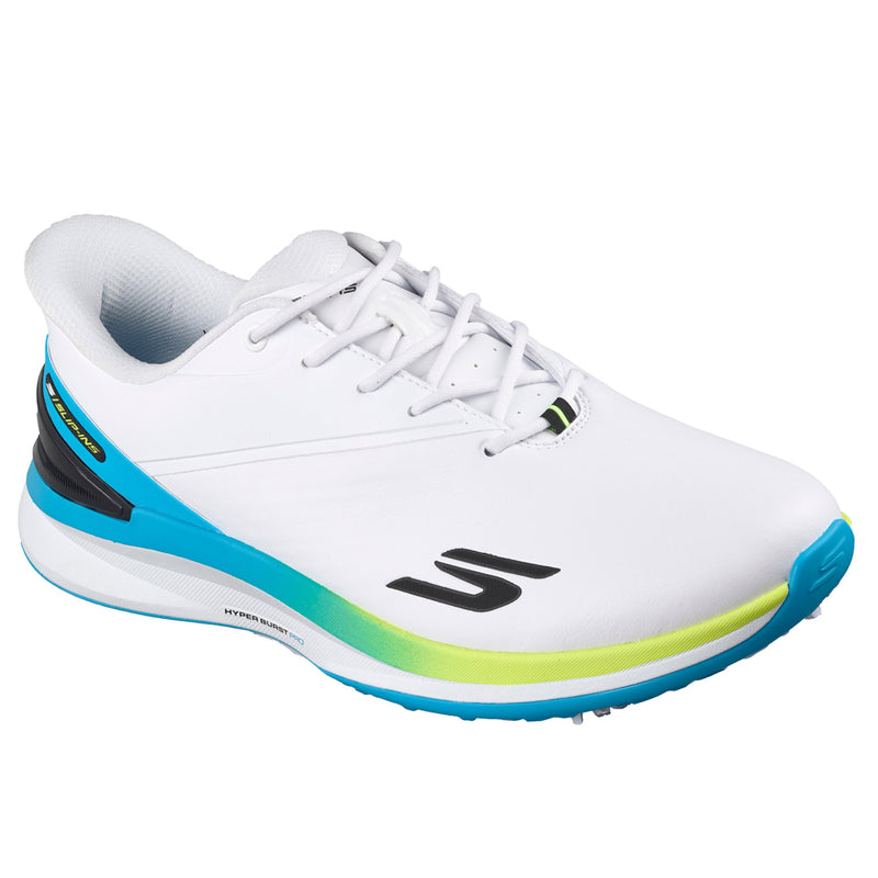 Skechers Blade Tour Spiked Shoes - White/Black/Multi