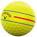 Callaway Chrome Soft 360 Triple Track Golf Balls - Yellow - 12 Pack